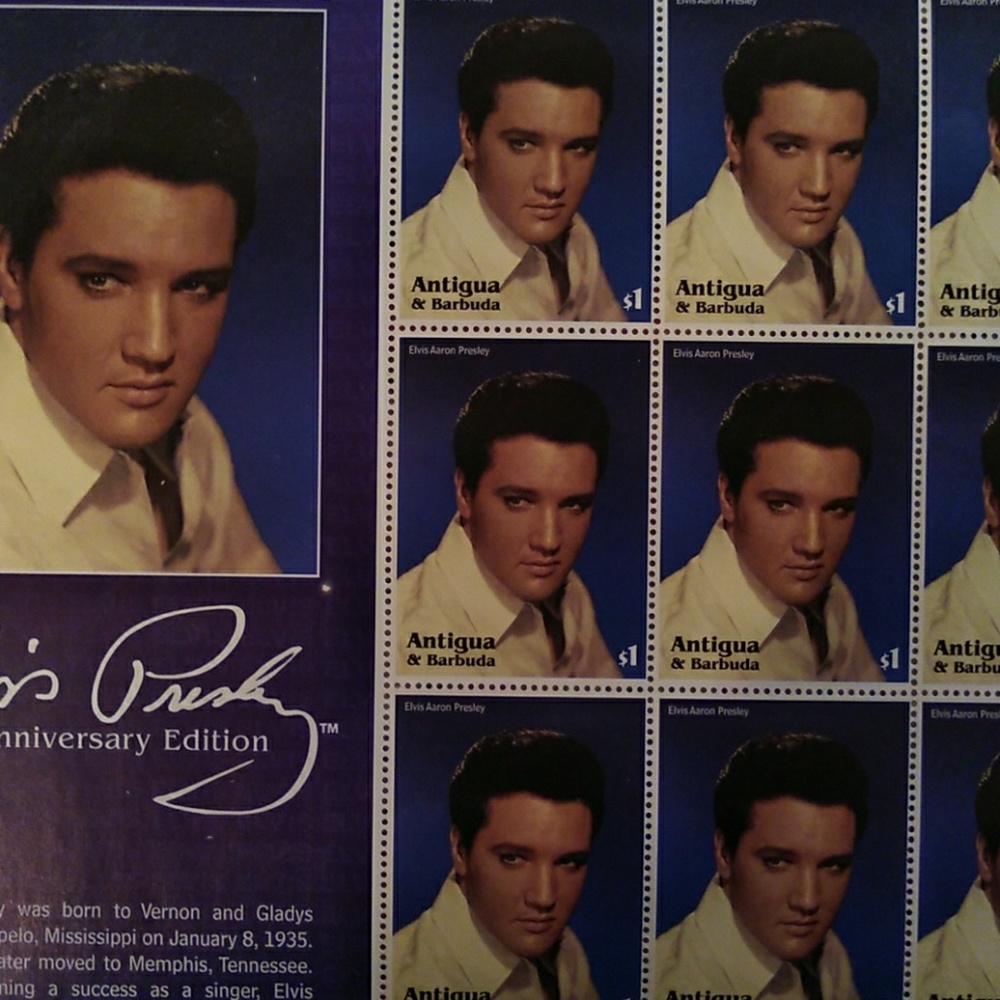 Elvis Collectible Stamps